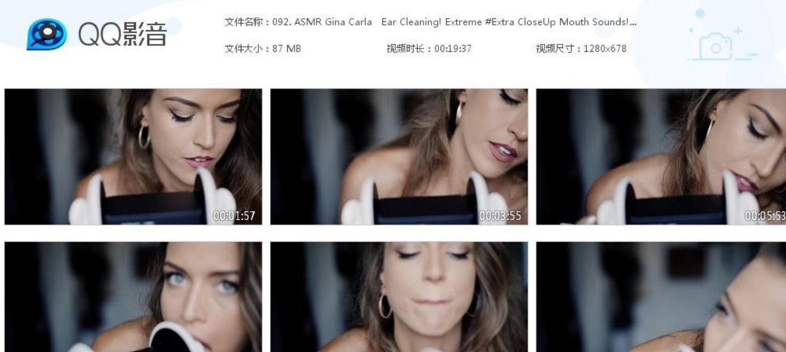 ASMR Gina Carla – 擦耳朵与舔耳朵插图